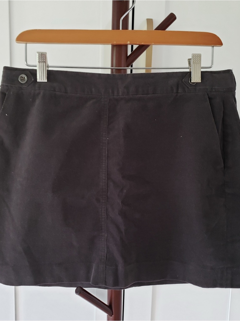 Banana Republic Dark Charcoal Mini Skirt